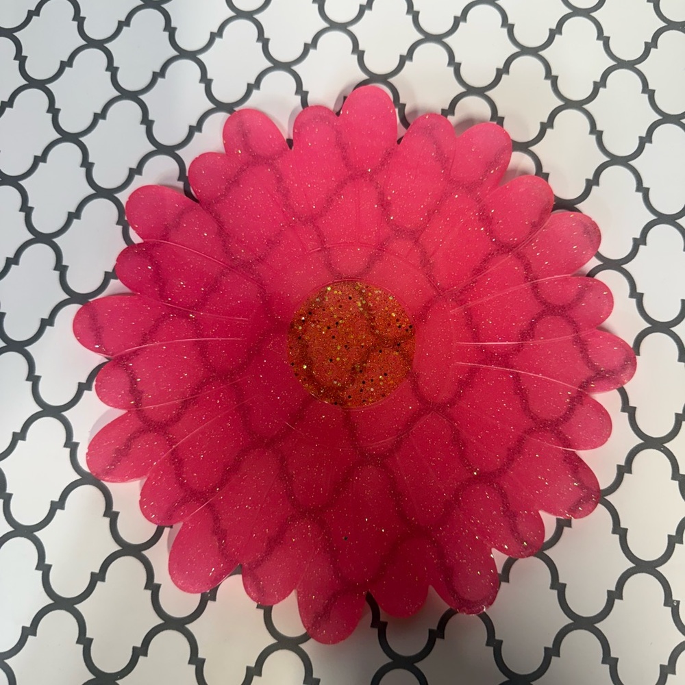 Pink Floral Coaster